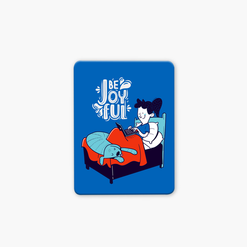 Personalized 3 × 3 Photo Magnet — supplier product image