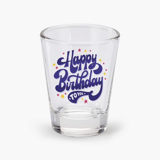 Personalized 1.5 oz Shot Glass — Gooten supplier product image