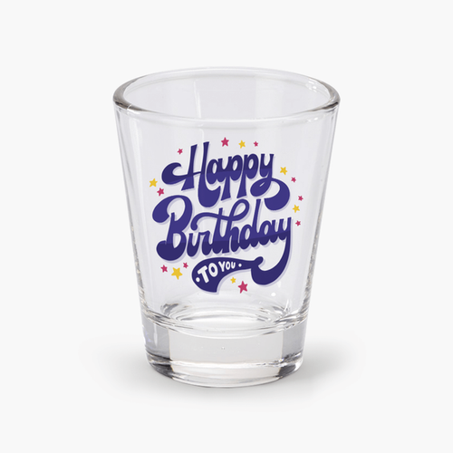 Personalized 1.5 oz Shot Glass — Gooten supplier product image