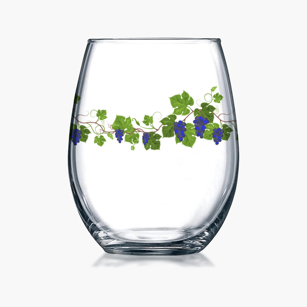 Personalized Stemless Wine Glass — Gooten supplier product image